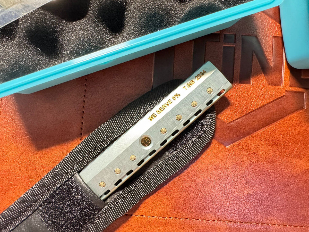 Knife Ruler Multi Tool Titanium