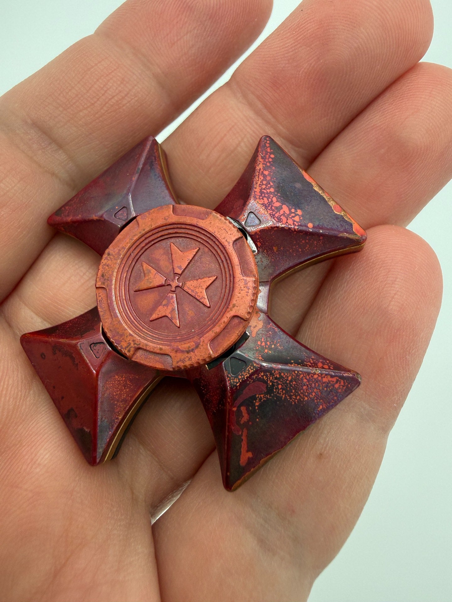 Malta Cross Brass