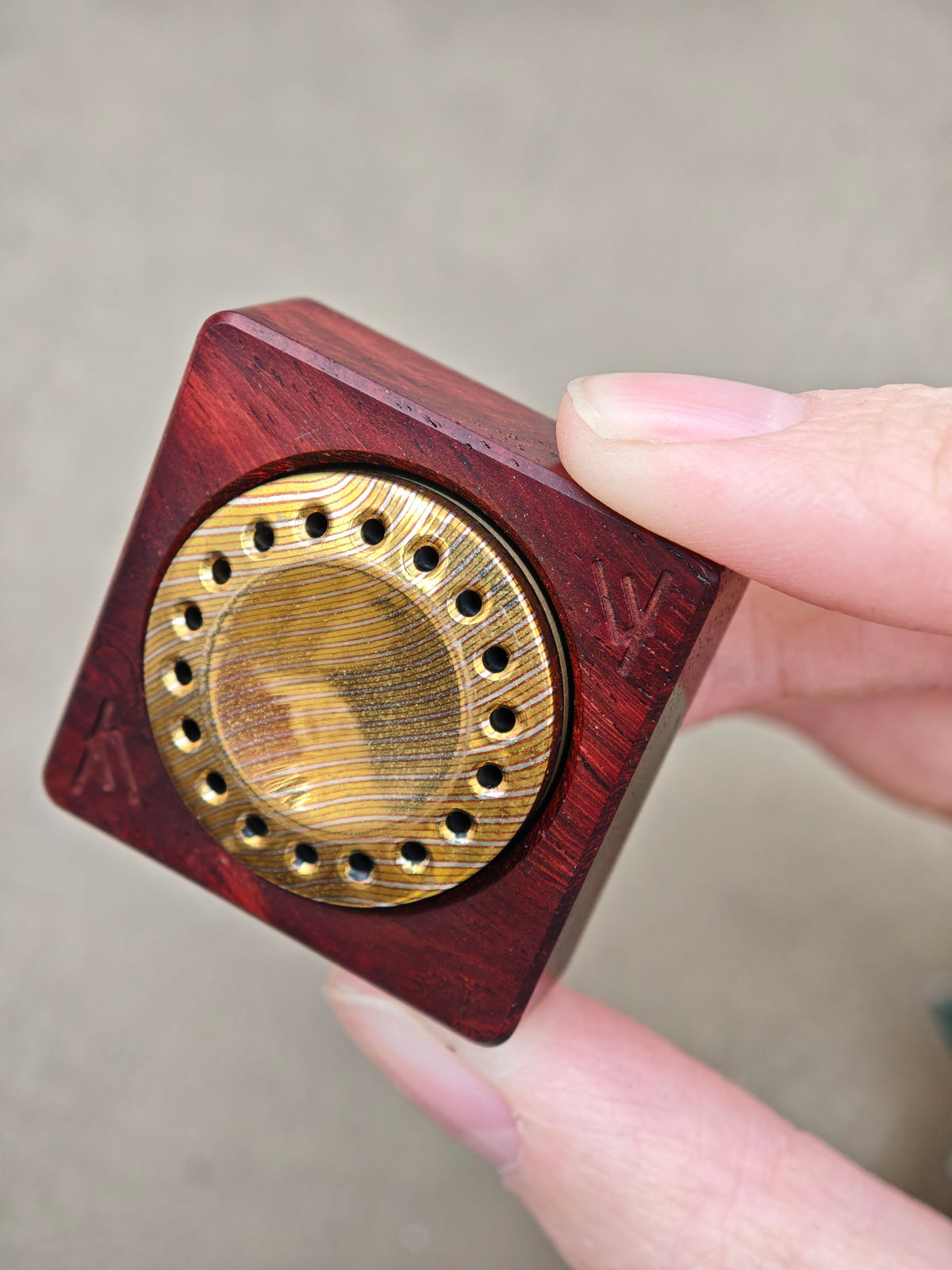 Fang Wu Mokume Polished