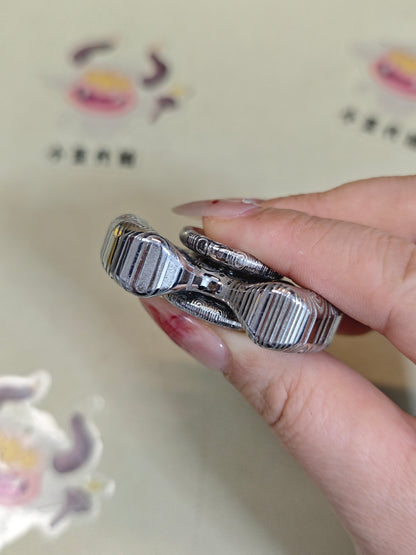 Three-Leaf Horizon Damasteel