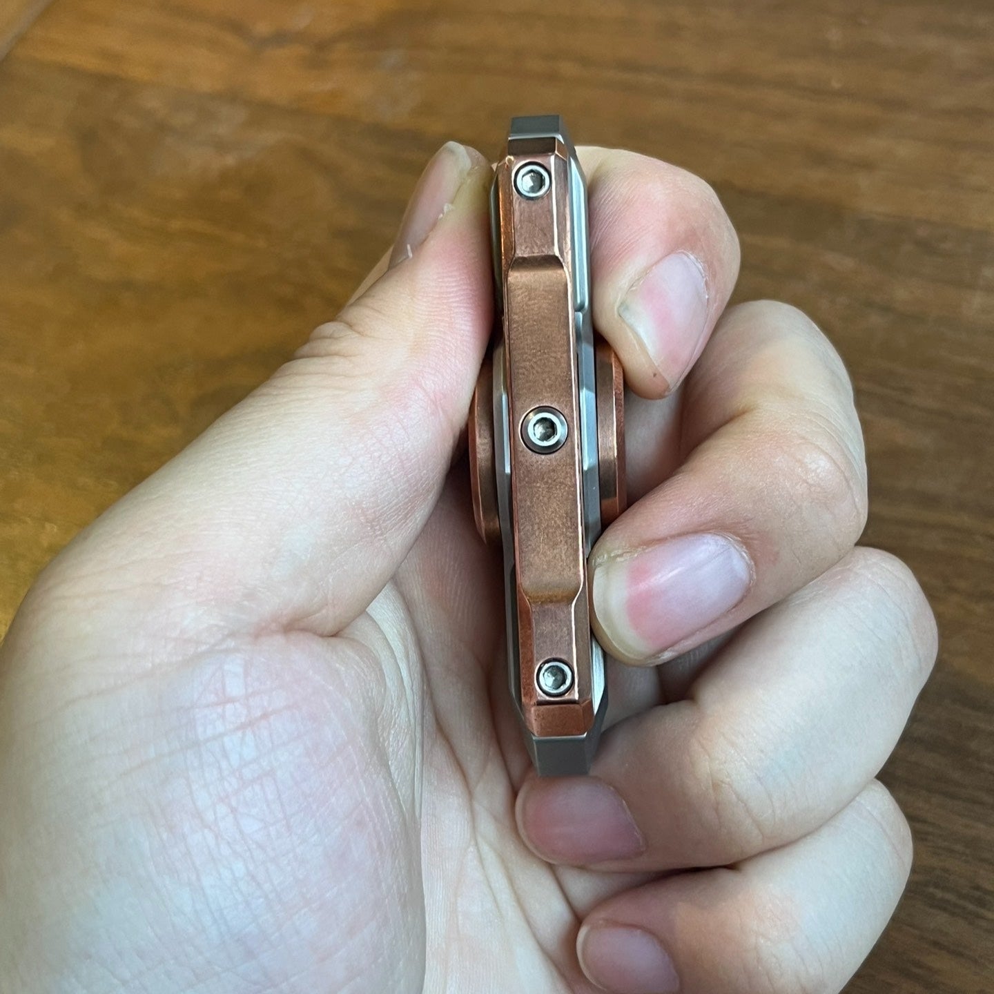 BAR Armored Knight Fidget Spiner Copper