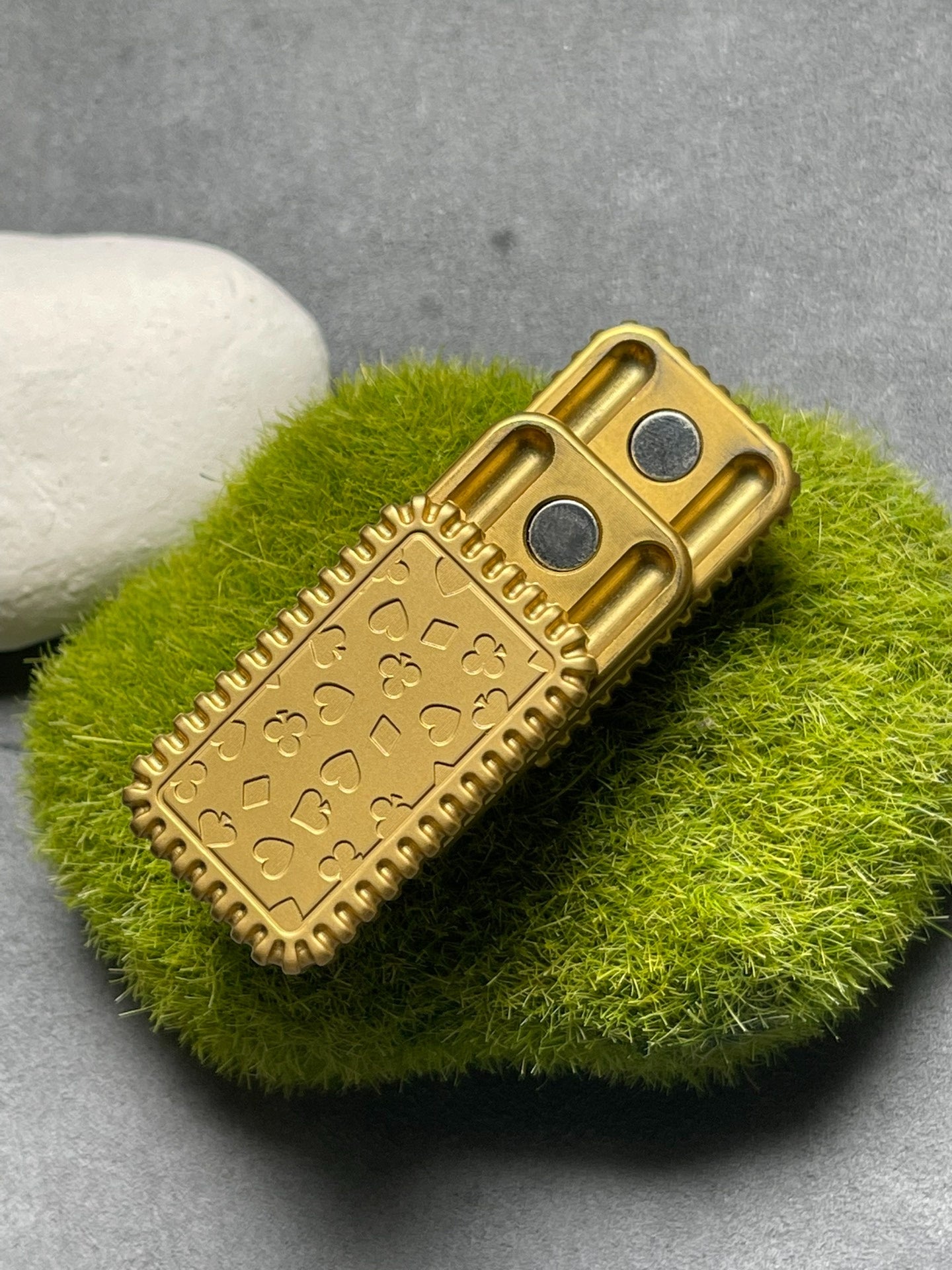 Biscuit Stainless Steel Gold Plated