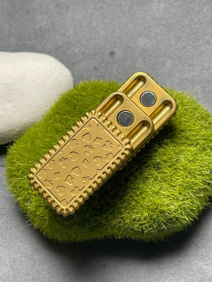 Biscuit Stainless Steel Gold Plated