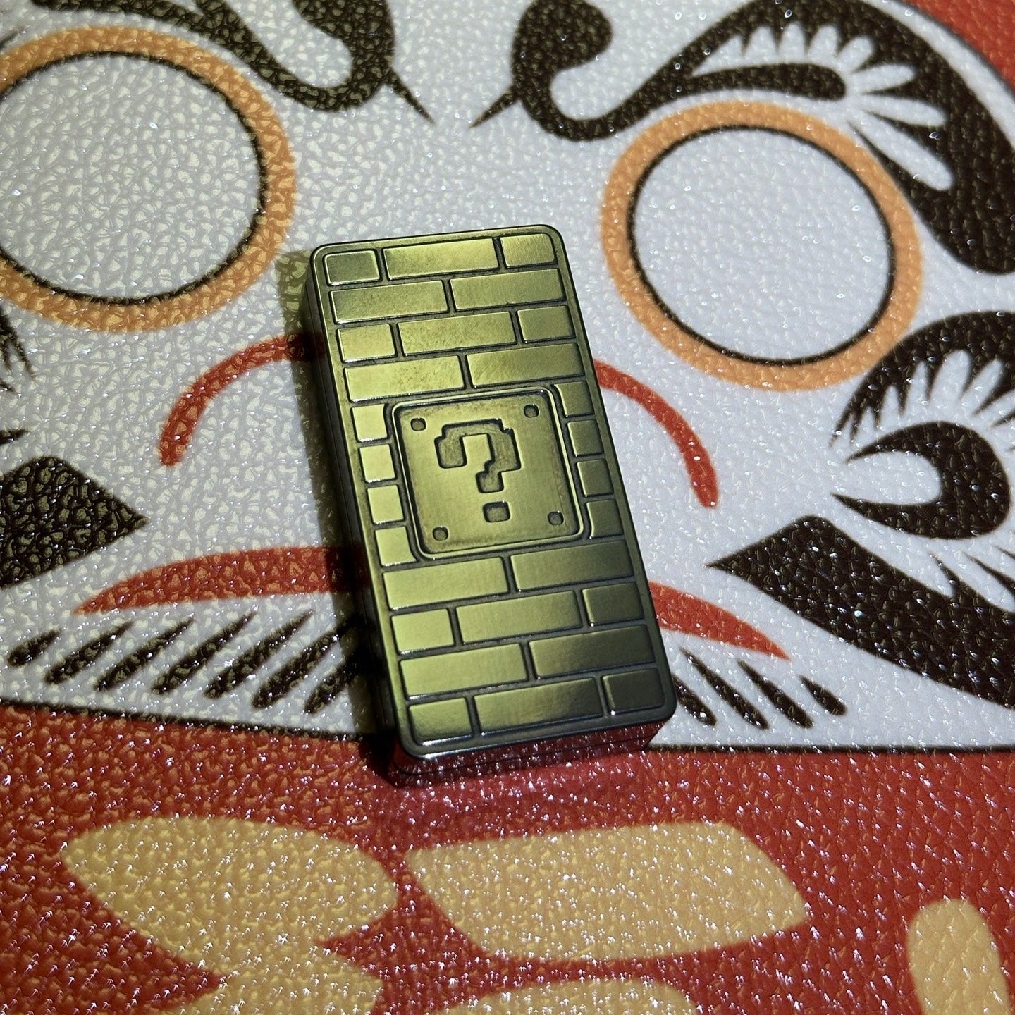 Brick Slider Oil Slick Zirconium