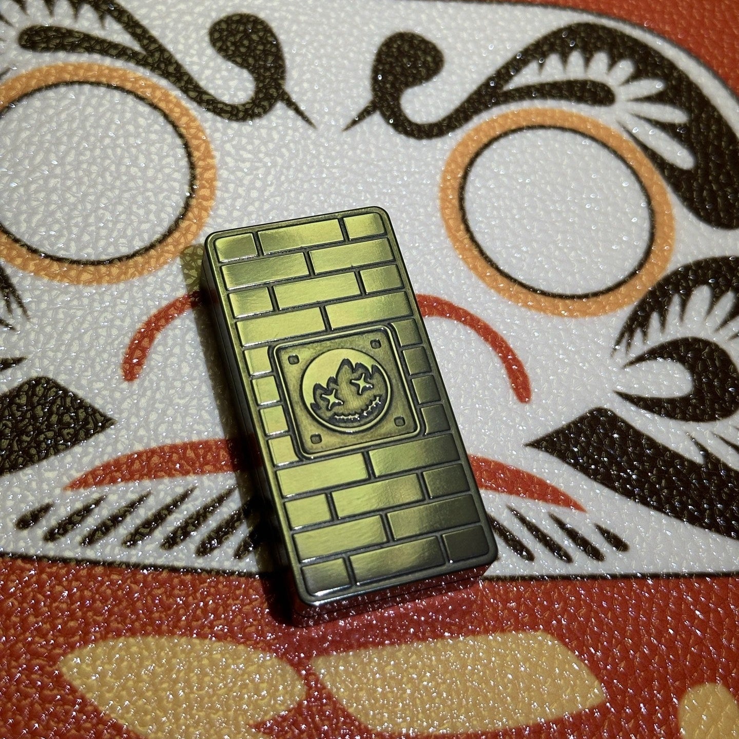 Brick Slider Oil Slick Zirconium
