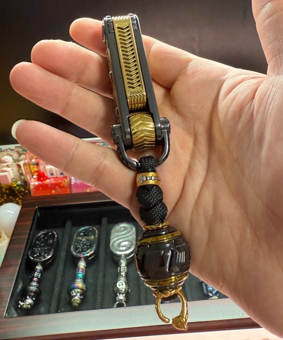 Cyber Core Zirconium Gold Plated Set