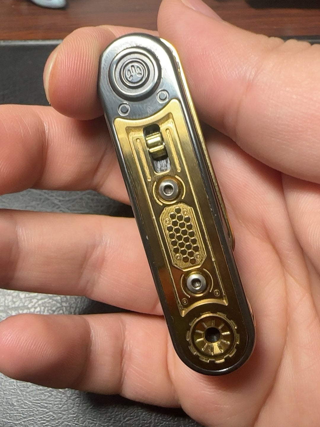 Cyber Core Zirconium Gold Plated