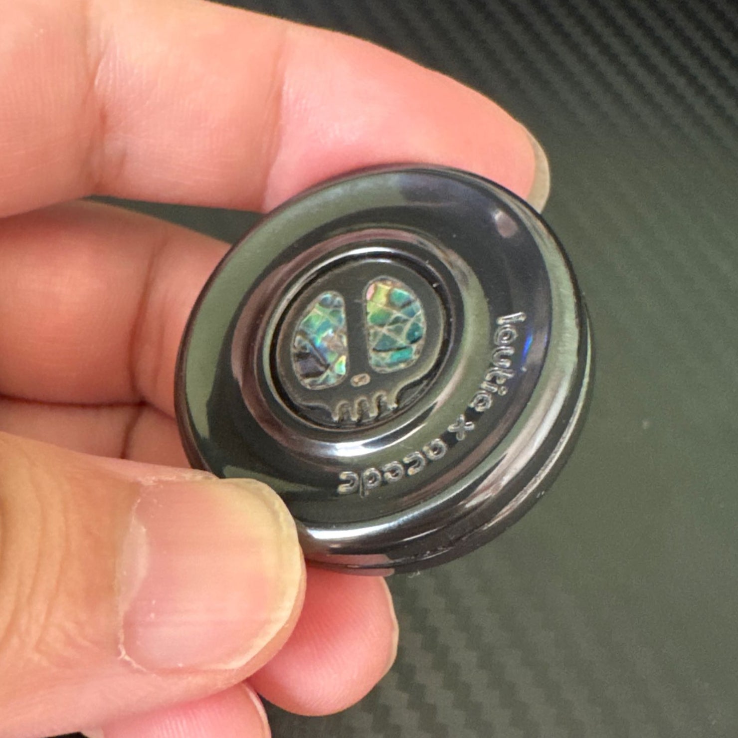 Devil's Milk Cap Zirconium Polished