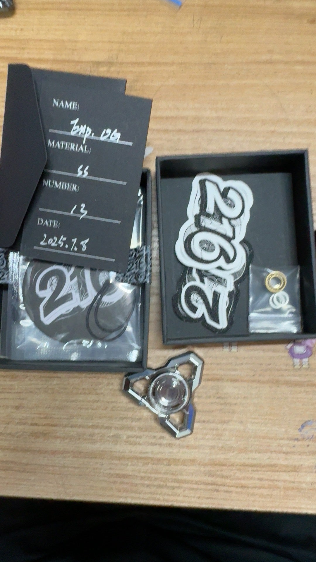 E.X.P Spinner Stainless Steel Polished