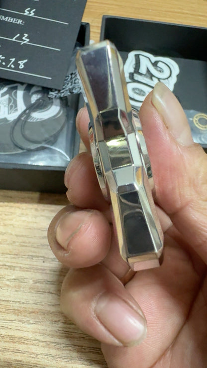 E.X.P Spinner Stainless Steel Polished