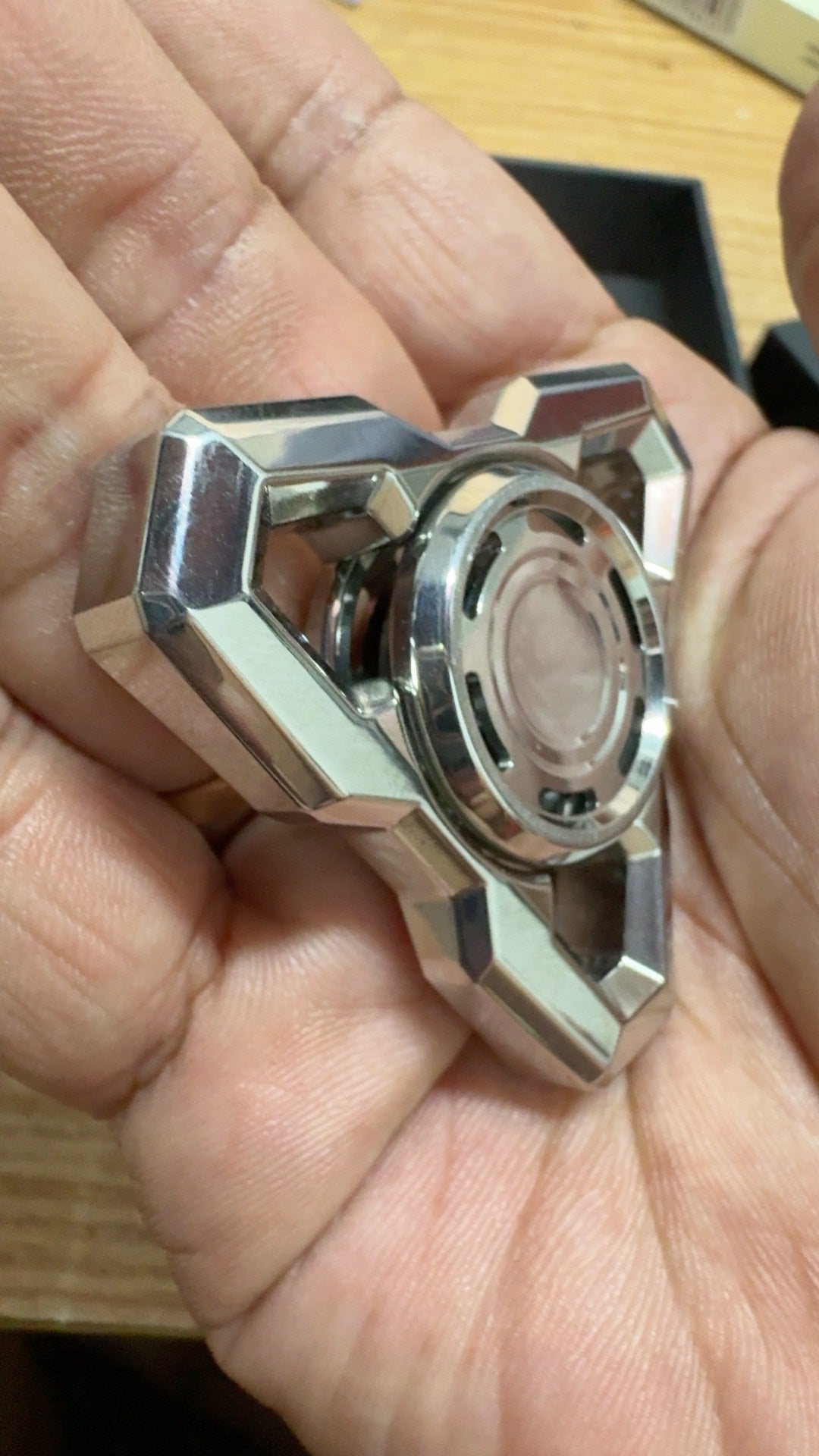 E.X.P Spinner Stainless Steel Polished