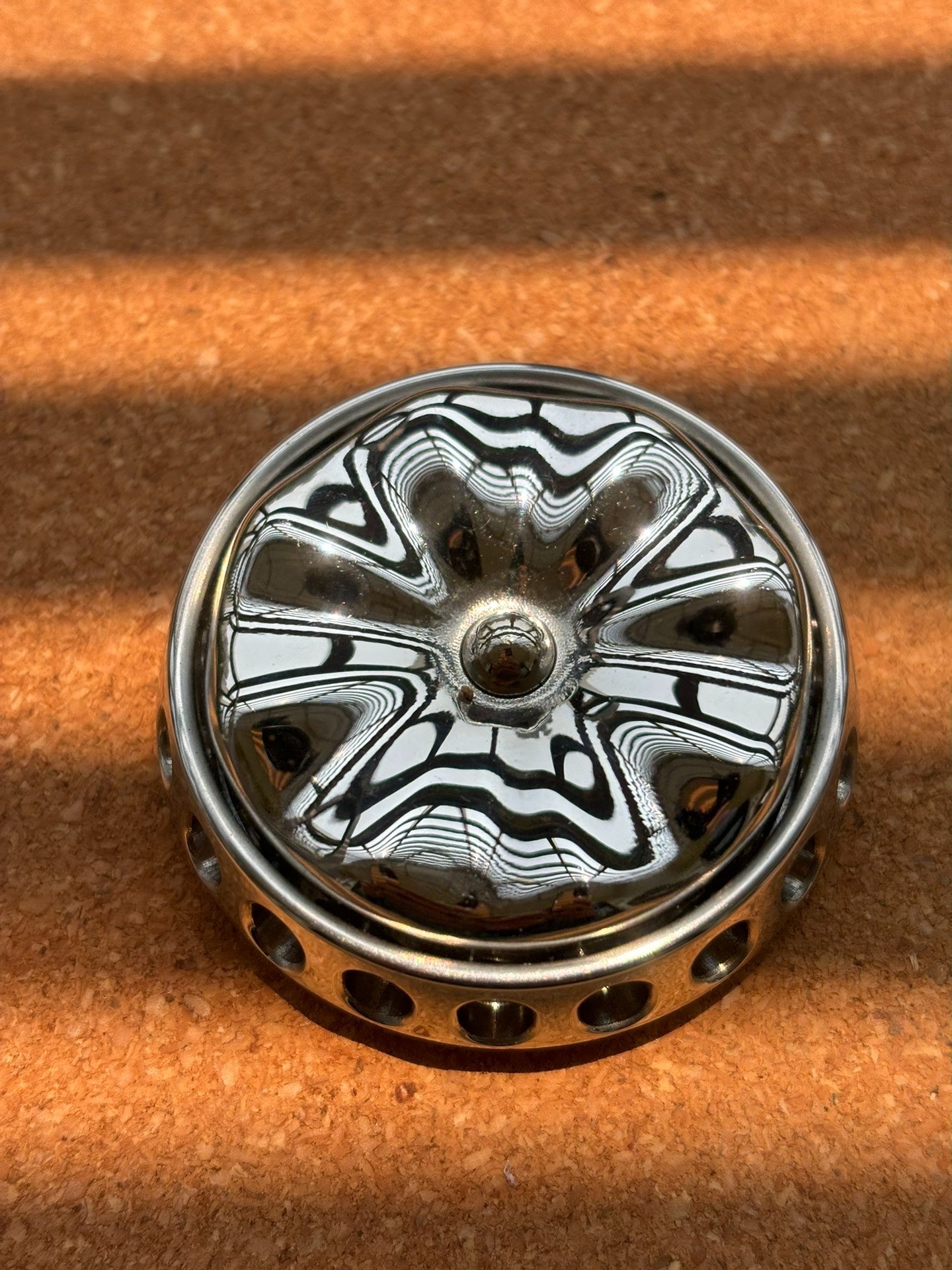 Eternal Flower Stainless Steel Blasted