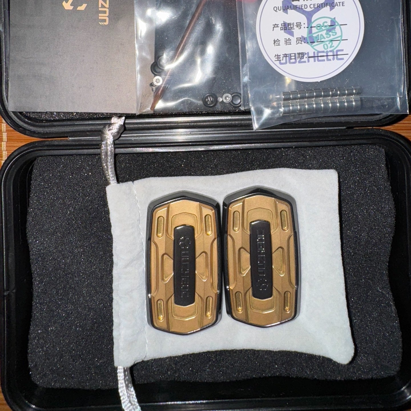 Gamut Zirconium Polished + brass