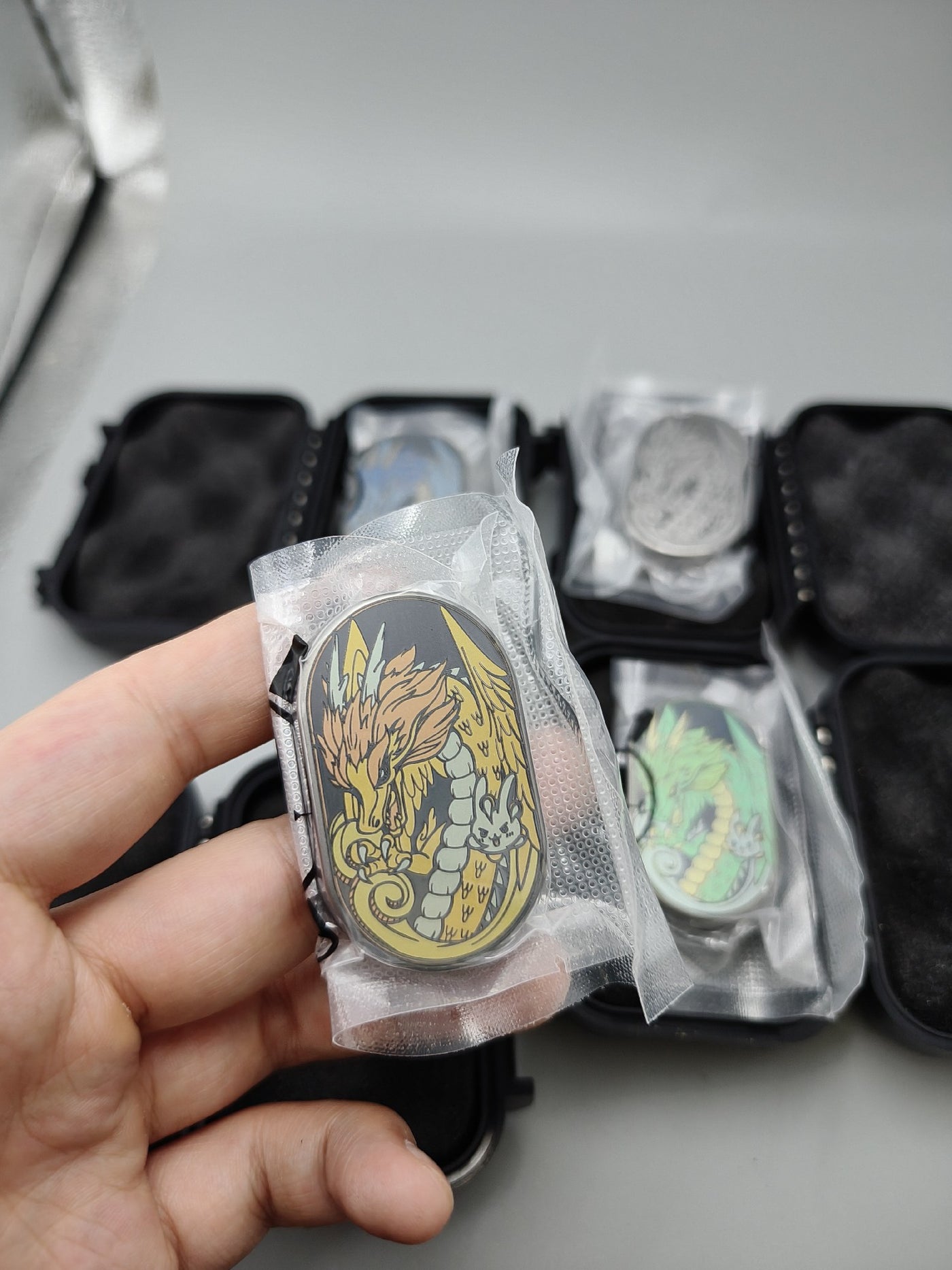 Groove Slider Titanium Dragon (Set of 4 Brand new)