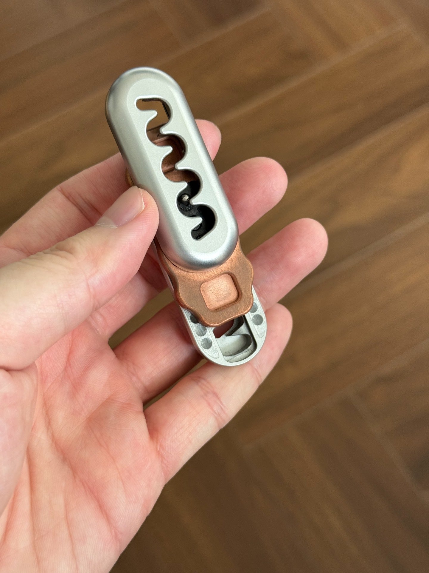 Hamburger Slider Stainless steel + copper‌