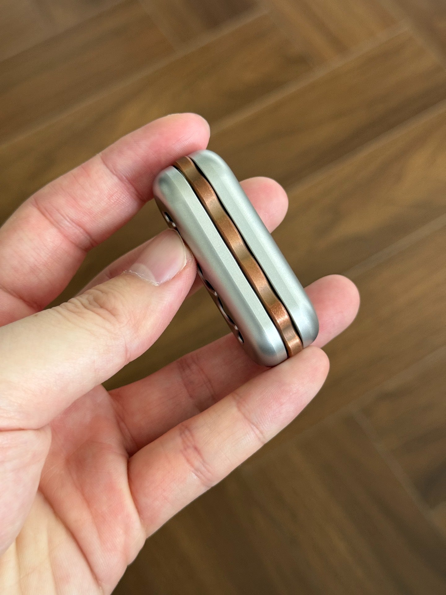 Hamburger Slider Stainless steel + copper‌