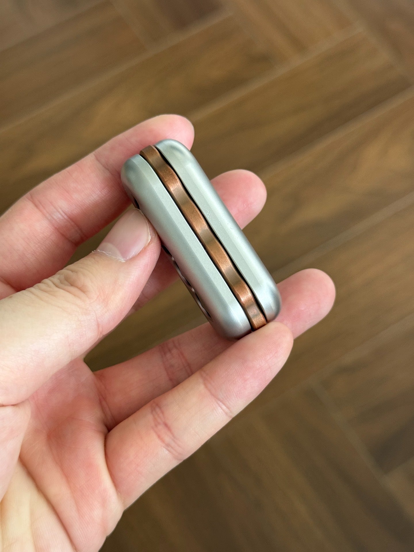 Hamburger Slider Stainless steel + copper‌