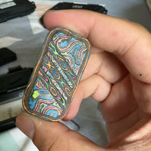 Lucky Candy Carbon Damascus