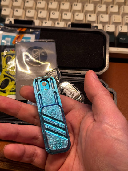 Lucky Candy Crystallized Titanium blue