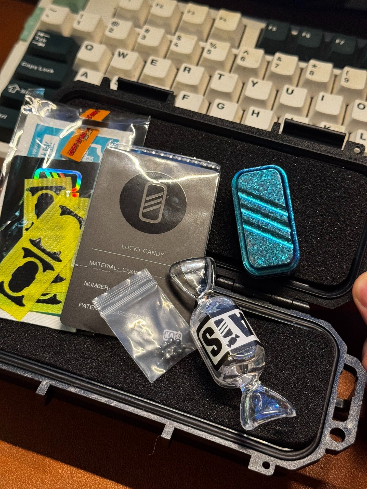 Lucky Candy Crystallized Titanium blue