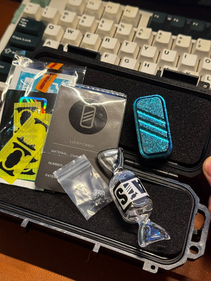 Lucky Candy Crystallized Titanium blue