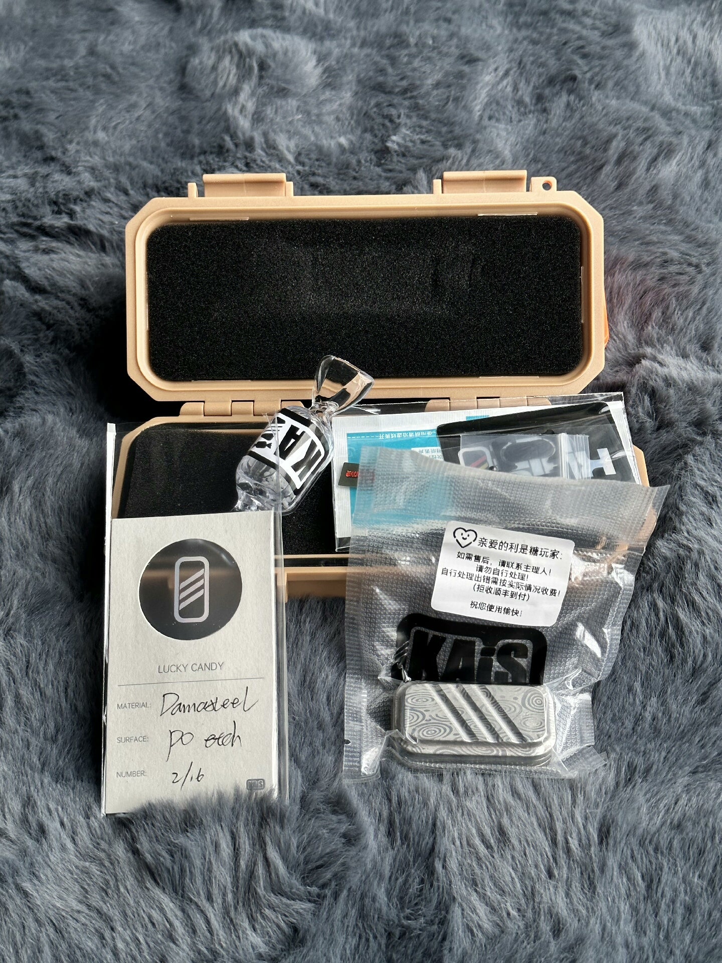 Lucky Candy Damasteel (Brand new 16 OFF)