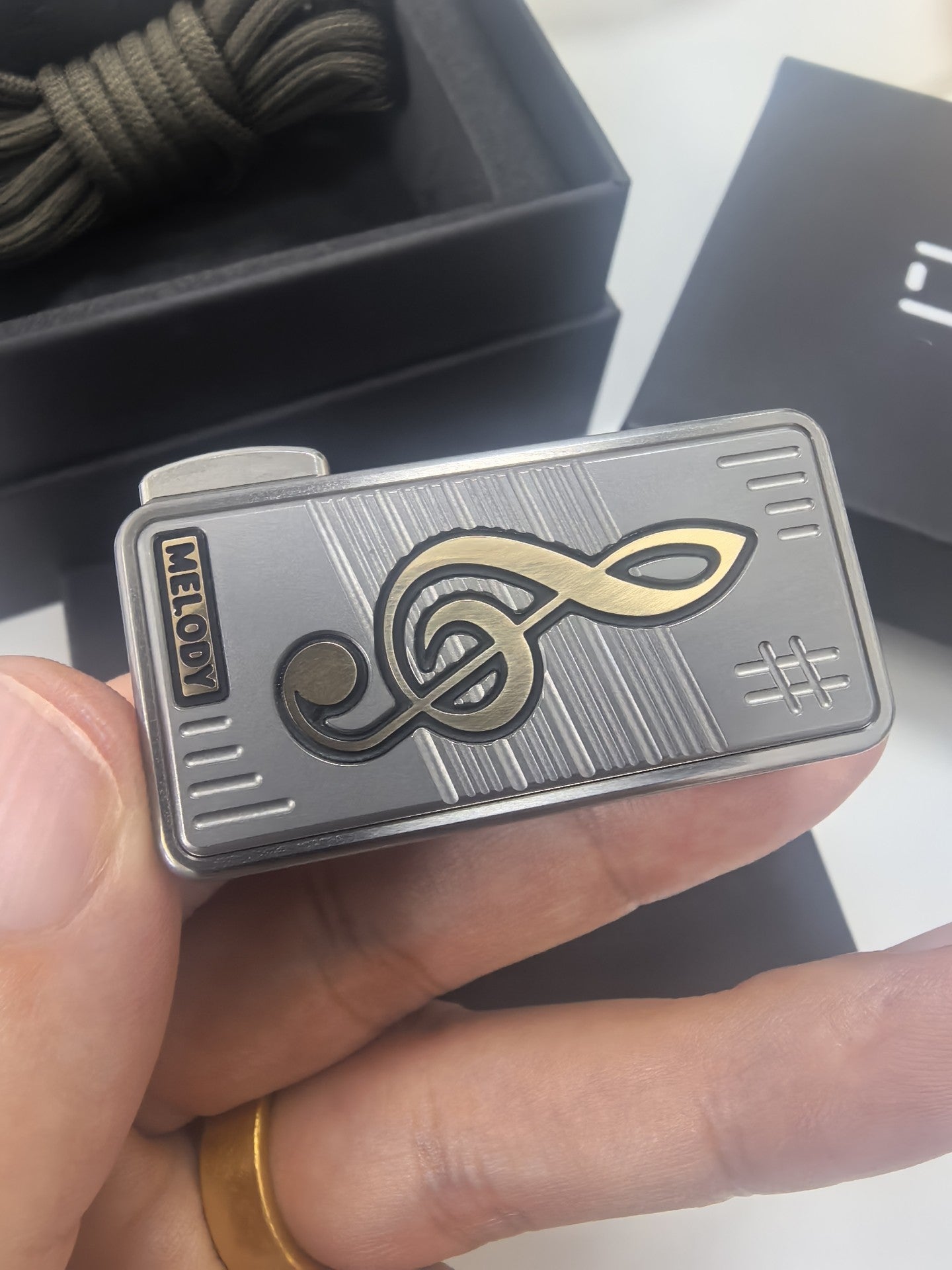 MELODY Titanium + Brass