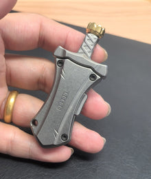 Master Sword Stonewashed Titanium