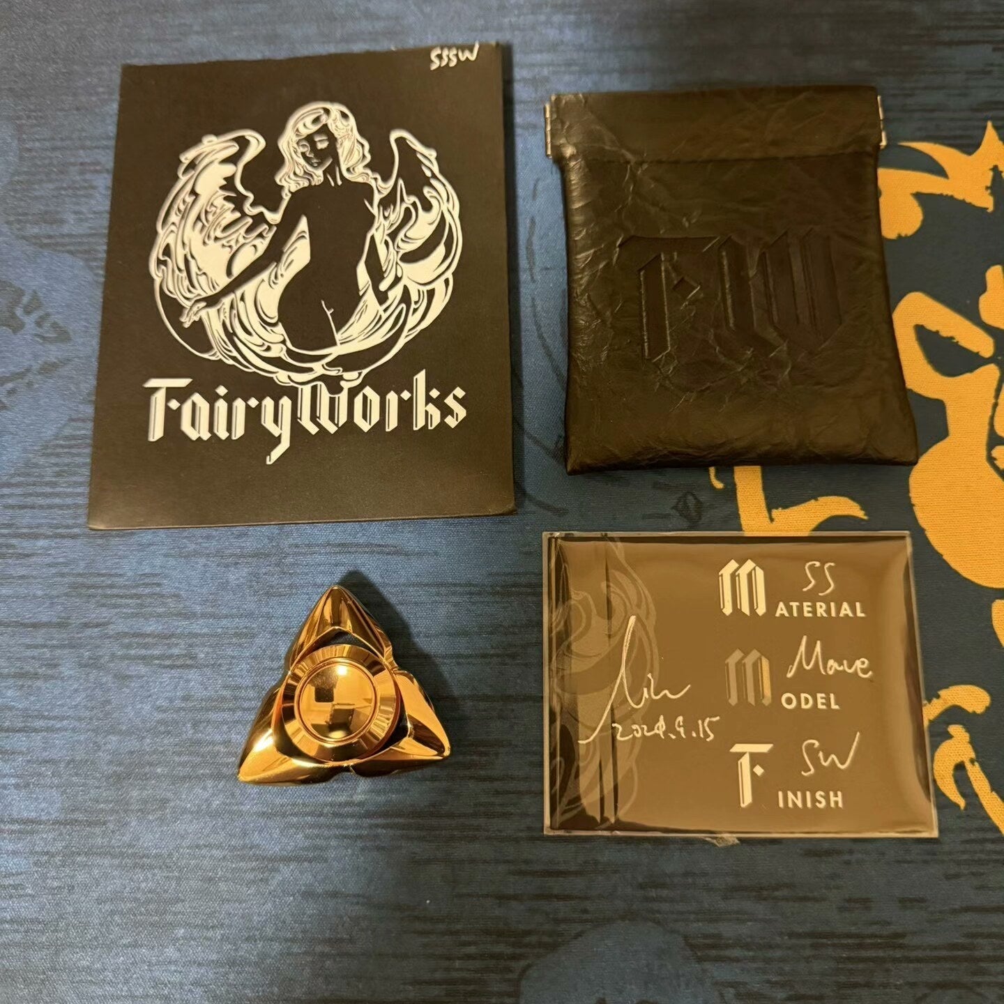 Mave PEI Stainless Steel Gold Plated