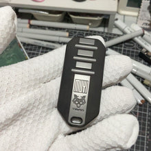 Music Waves Slider Blackened Titanium