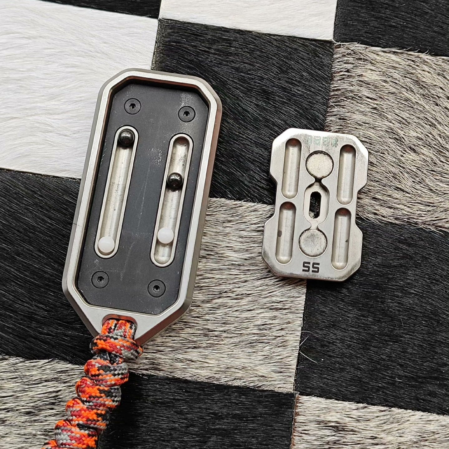 Music Waves Slider Stainless steel