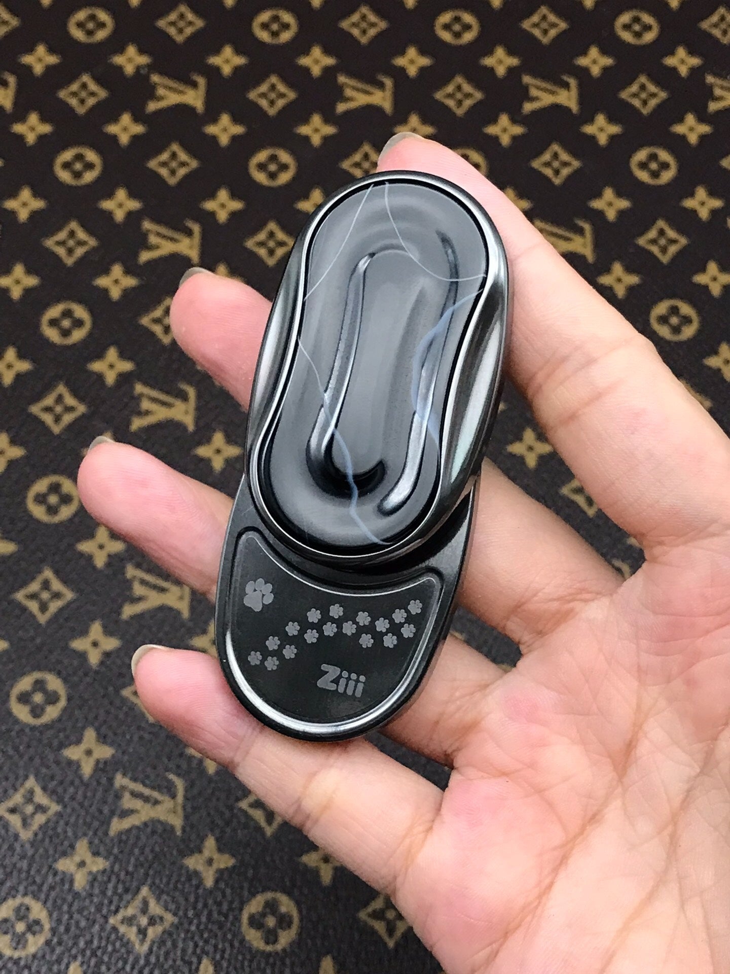 Mystery Slider Zirc+black agate