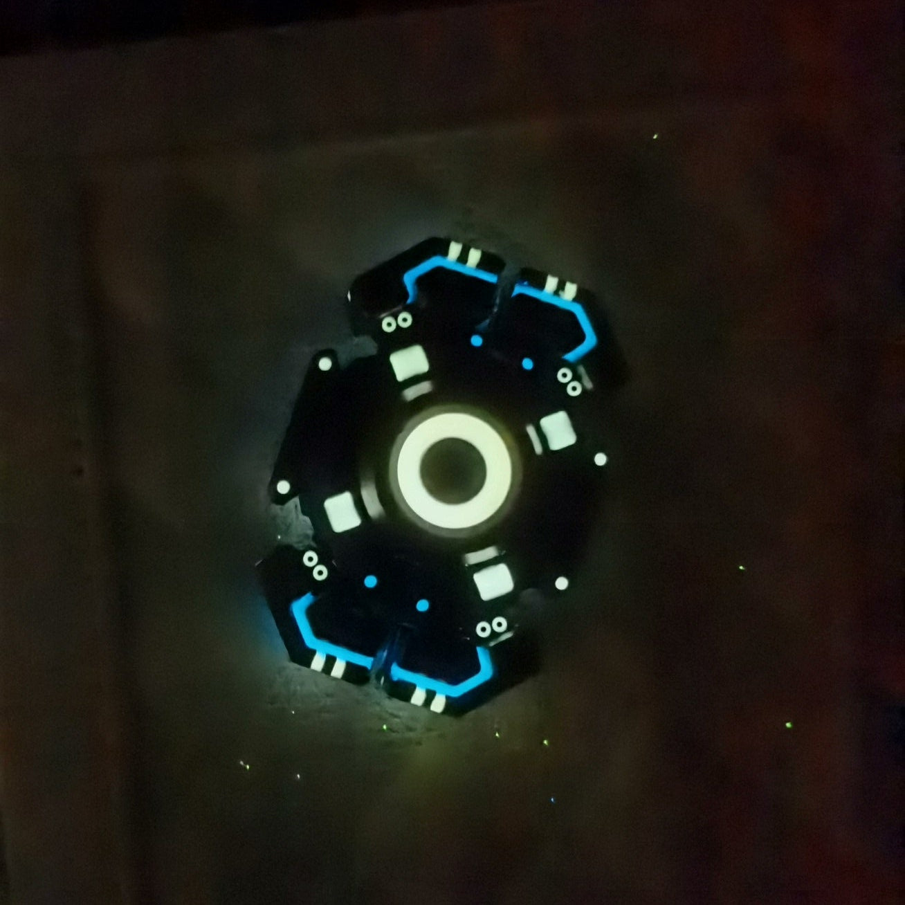 NUCLEAR EXPLOSION Titanium blue