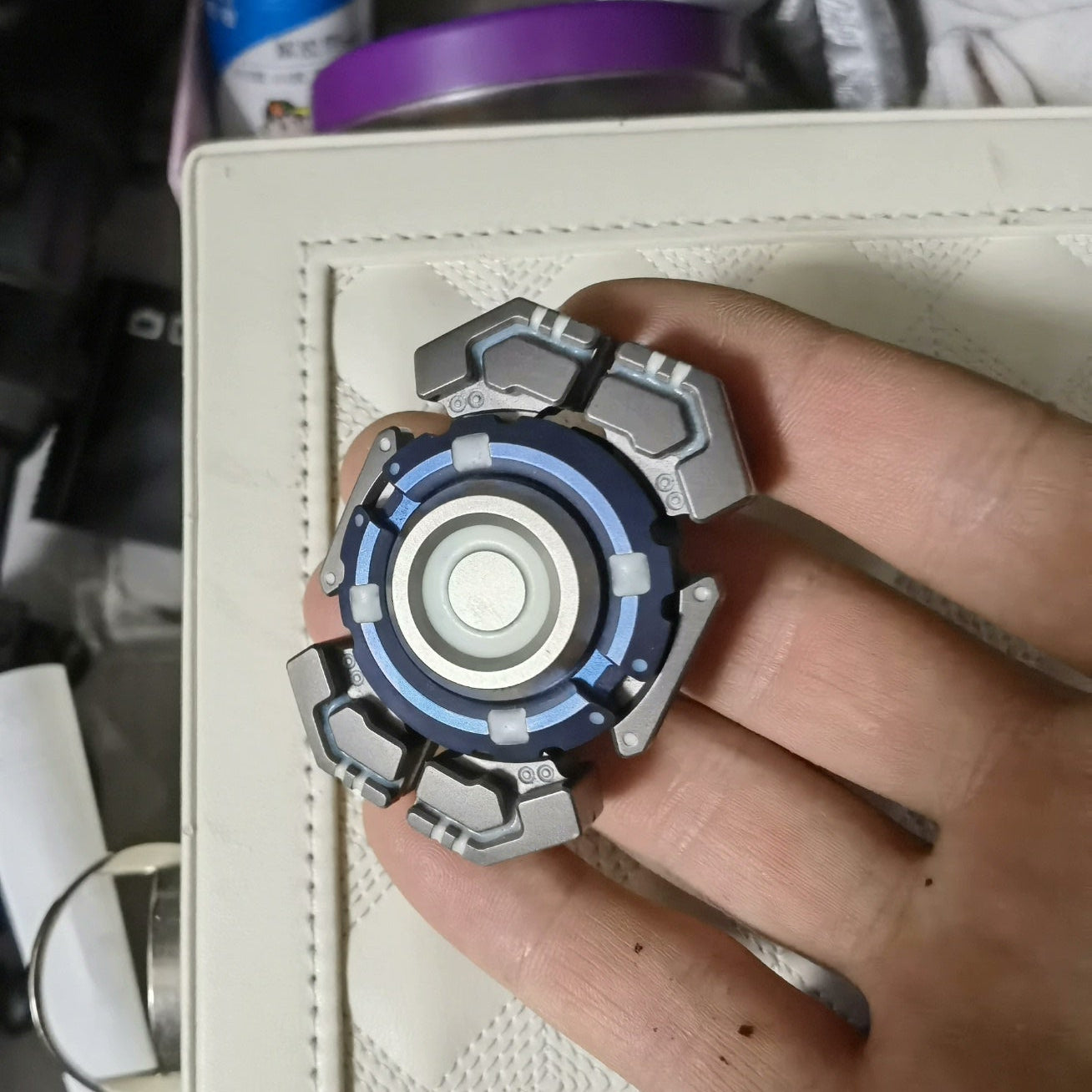 NUCLEAR EXPLOSION Titanium blue