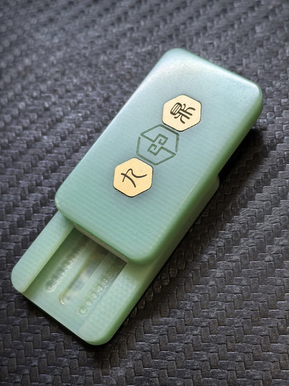 Nine Tripods G10-jade green