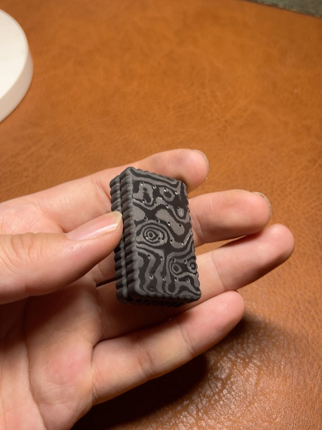 OX Slider Carbon Damascus