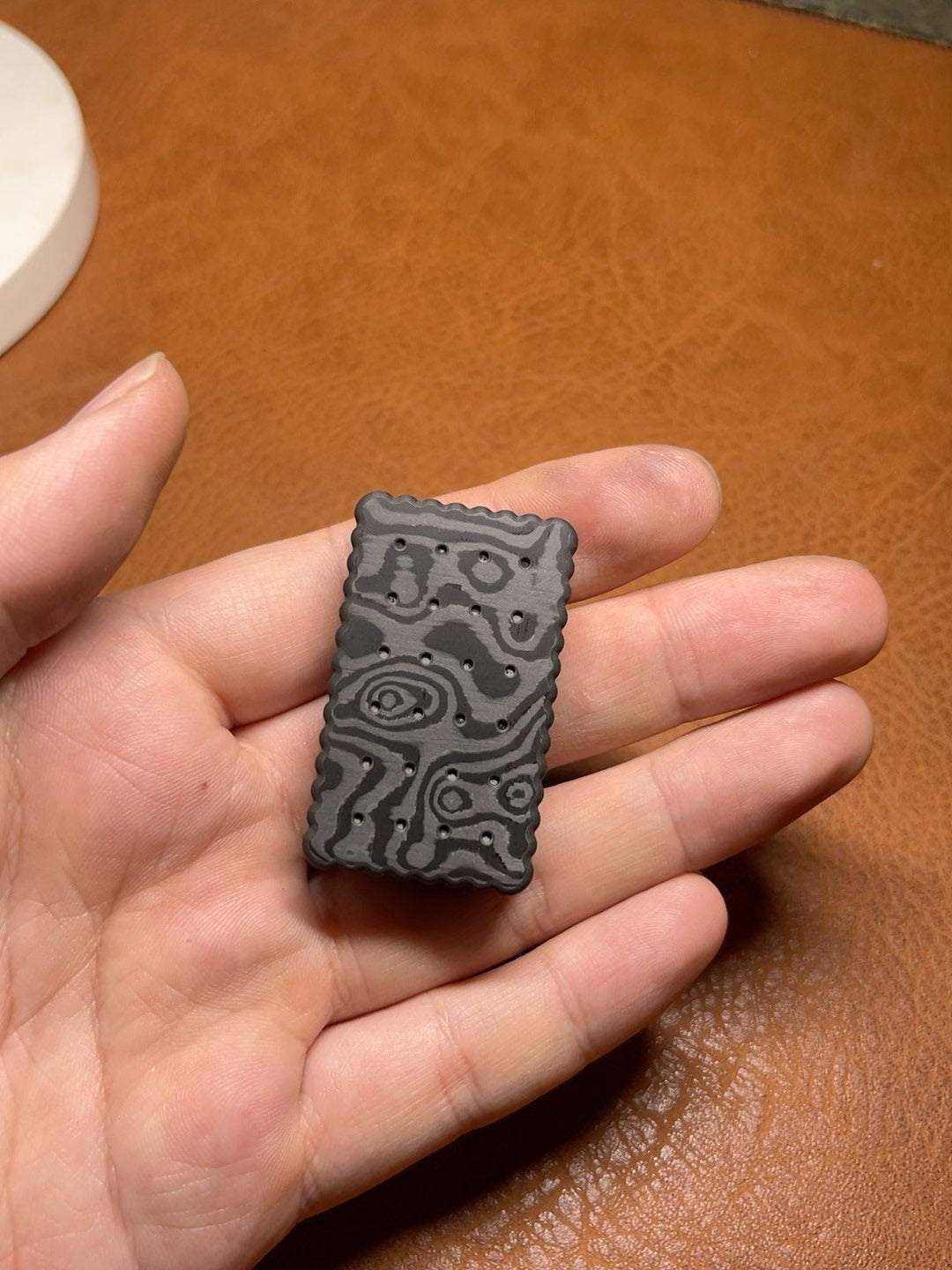 OX Slider Carbon Damascus