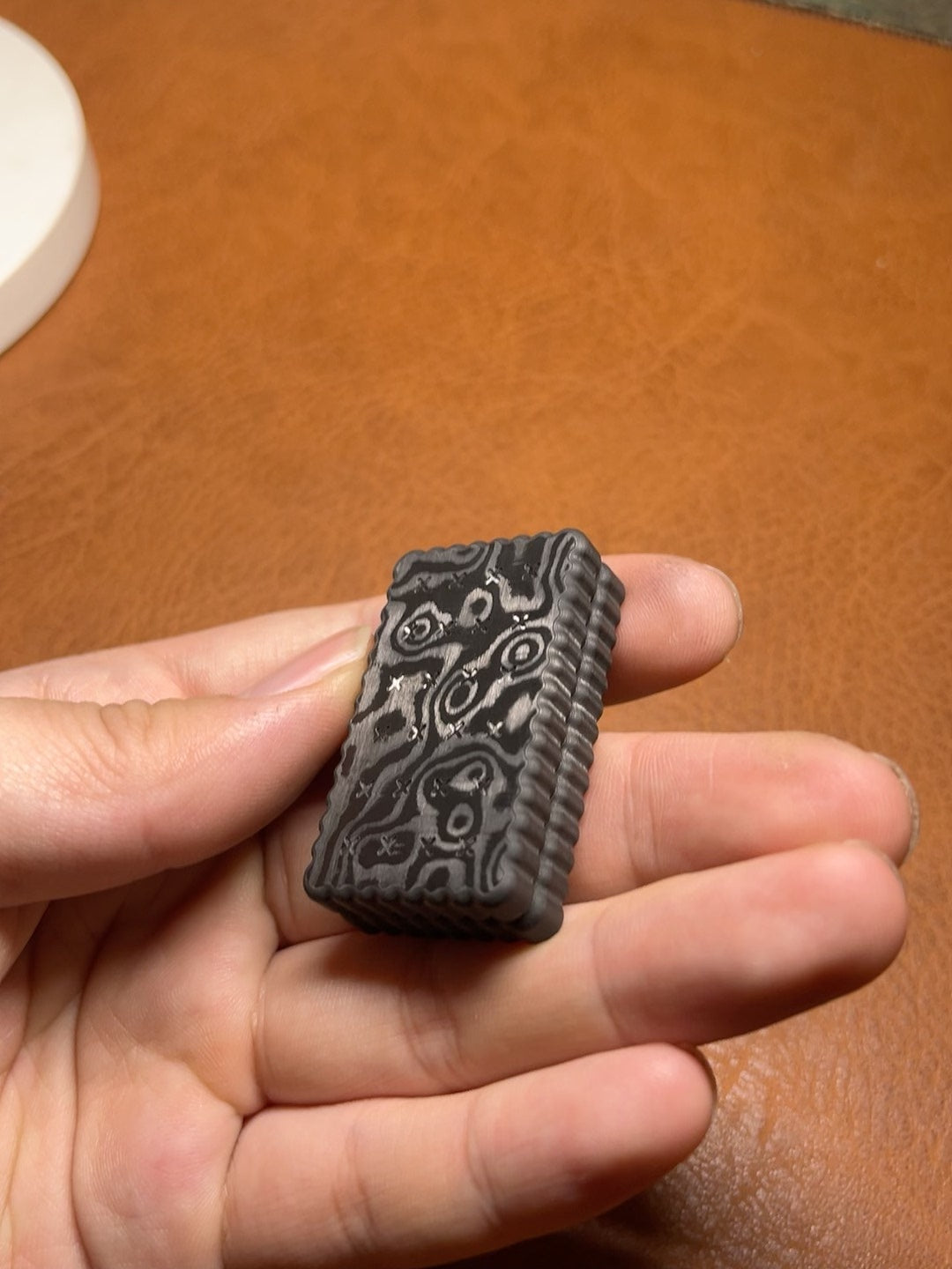 OX Slider Carbon Damascus