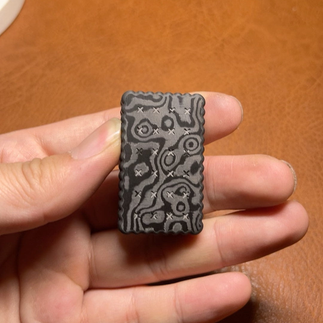 OX Slider Carbon Damascus