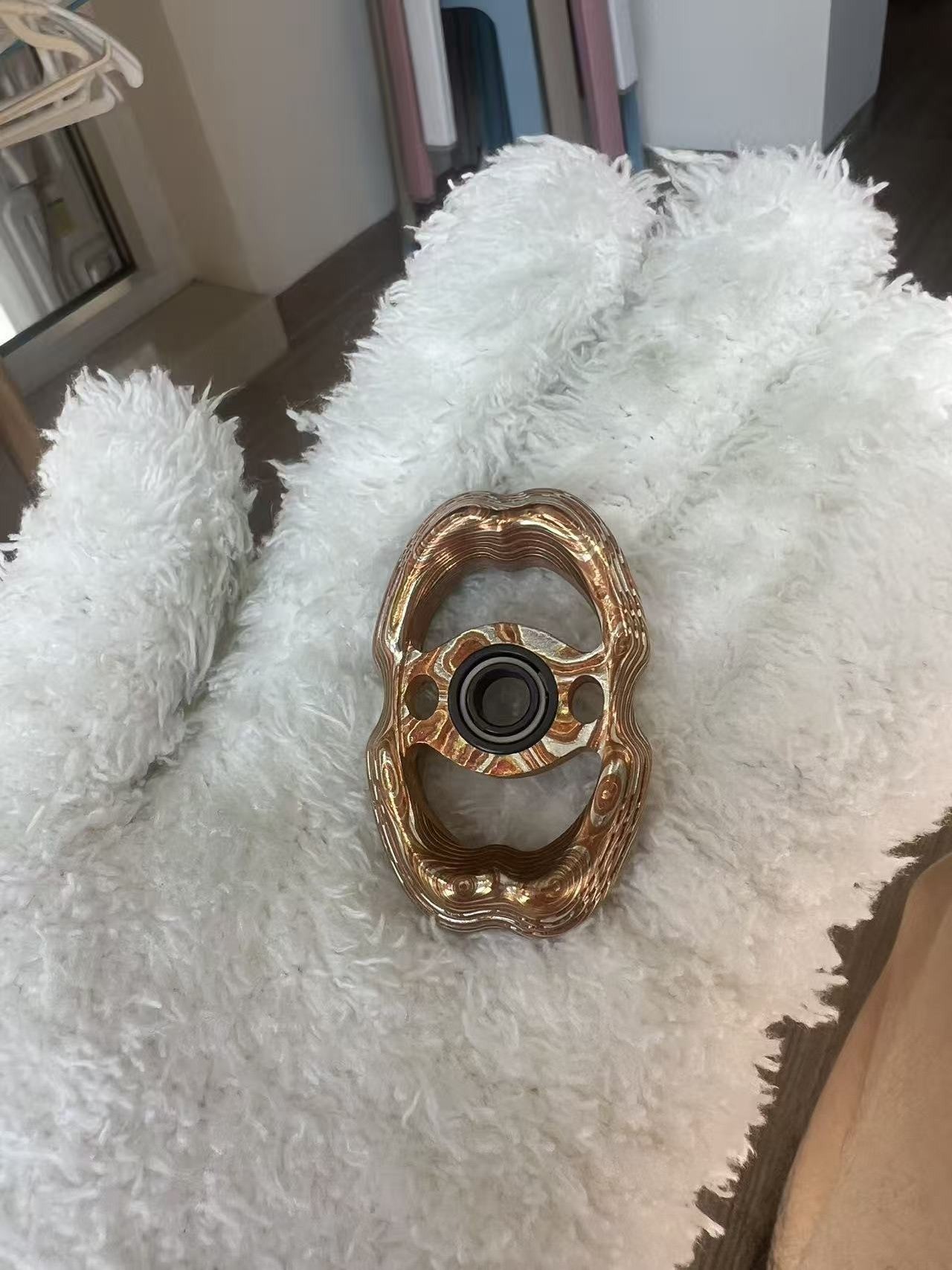 Obsidian Mokume
