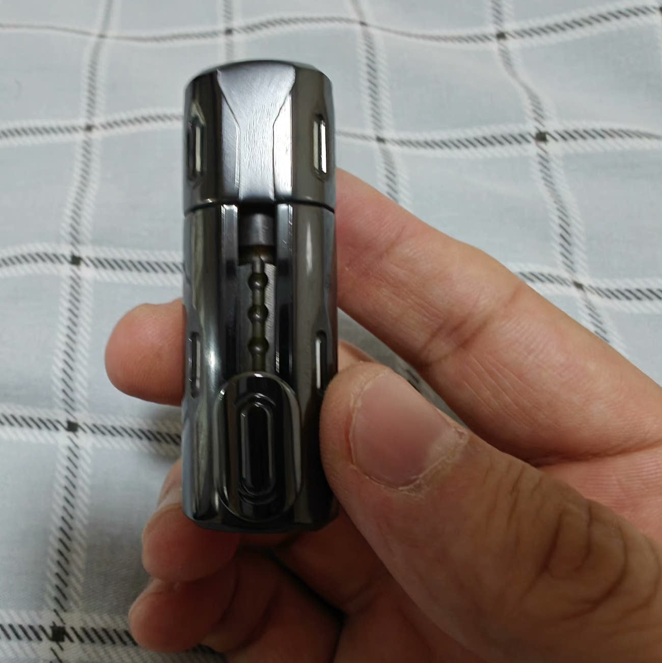 Phase Slider Zirconium Polished