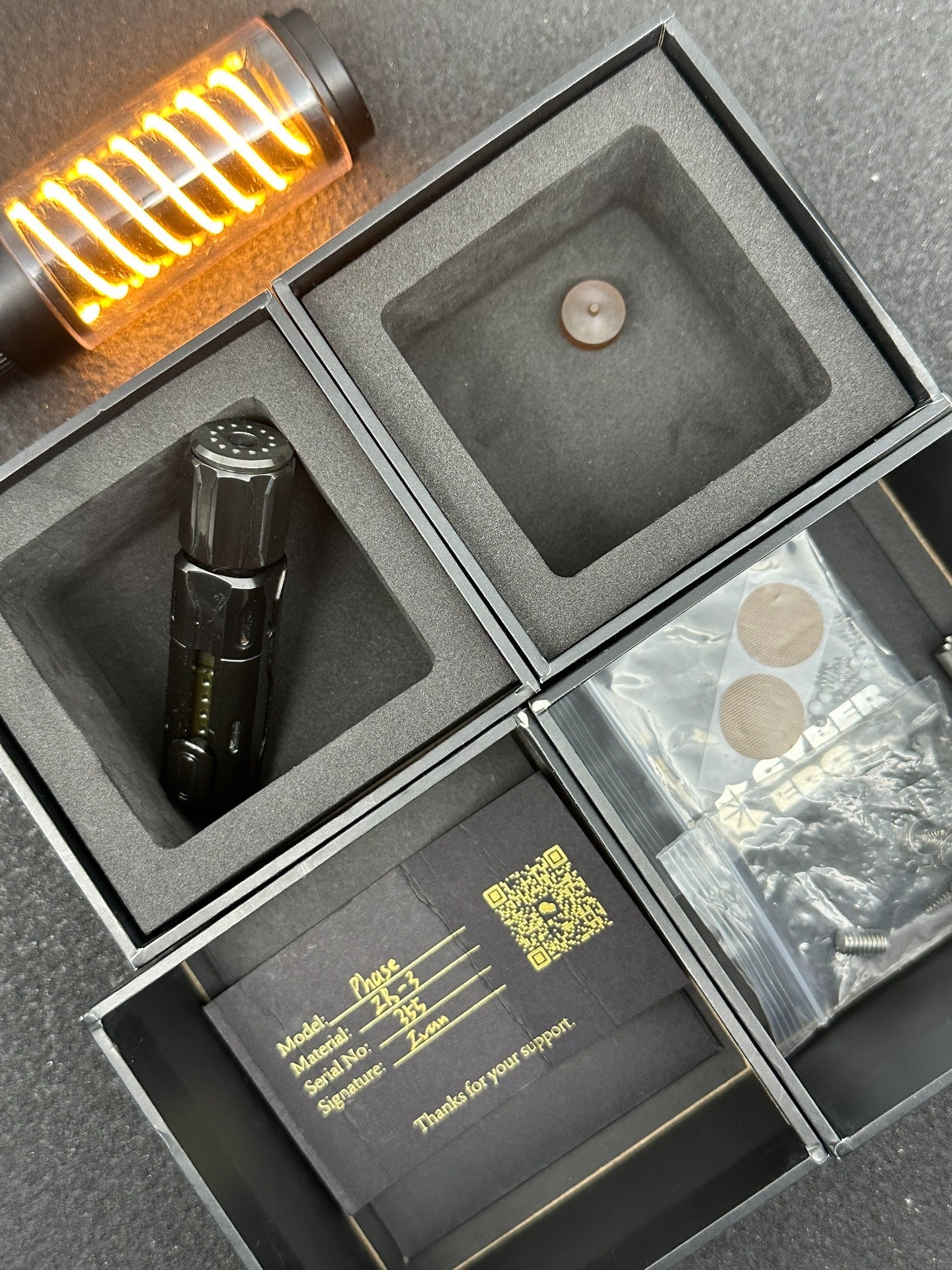 Phase Slider Zirconium set