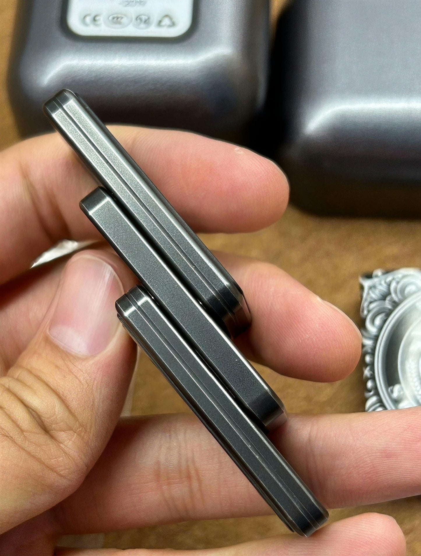 Pig Nose 3 Stack Slider Stainless Steel