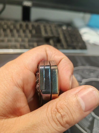 Poker Lolita Oil Slick Zirconium