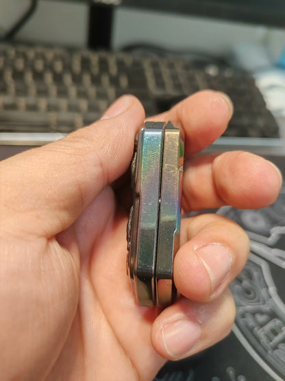 Poker Lolita Oil Slick Zirconium