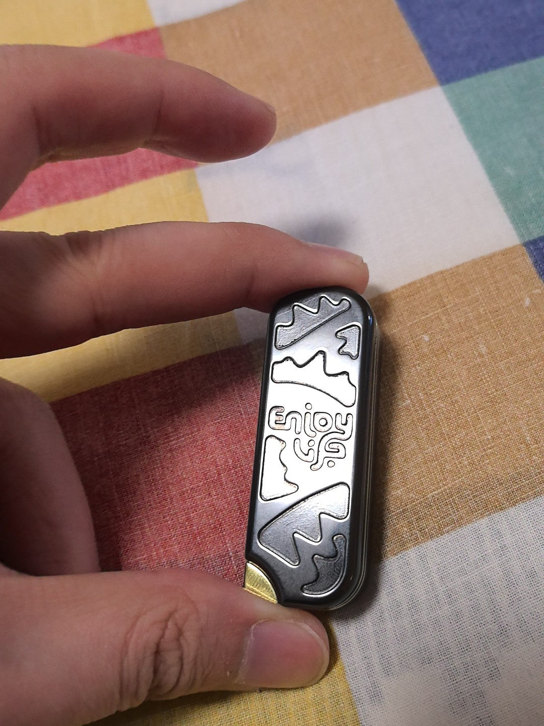 Q Mechanical Slider Zirconium black