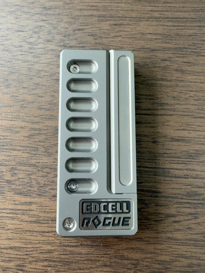 Quirky Ruler Titanium + Brass