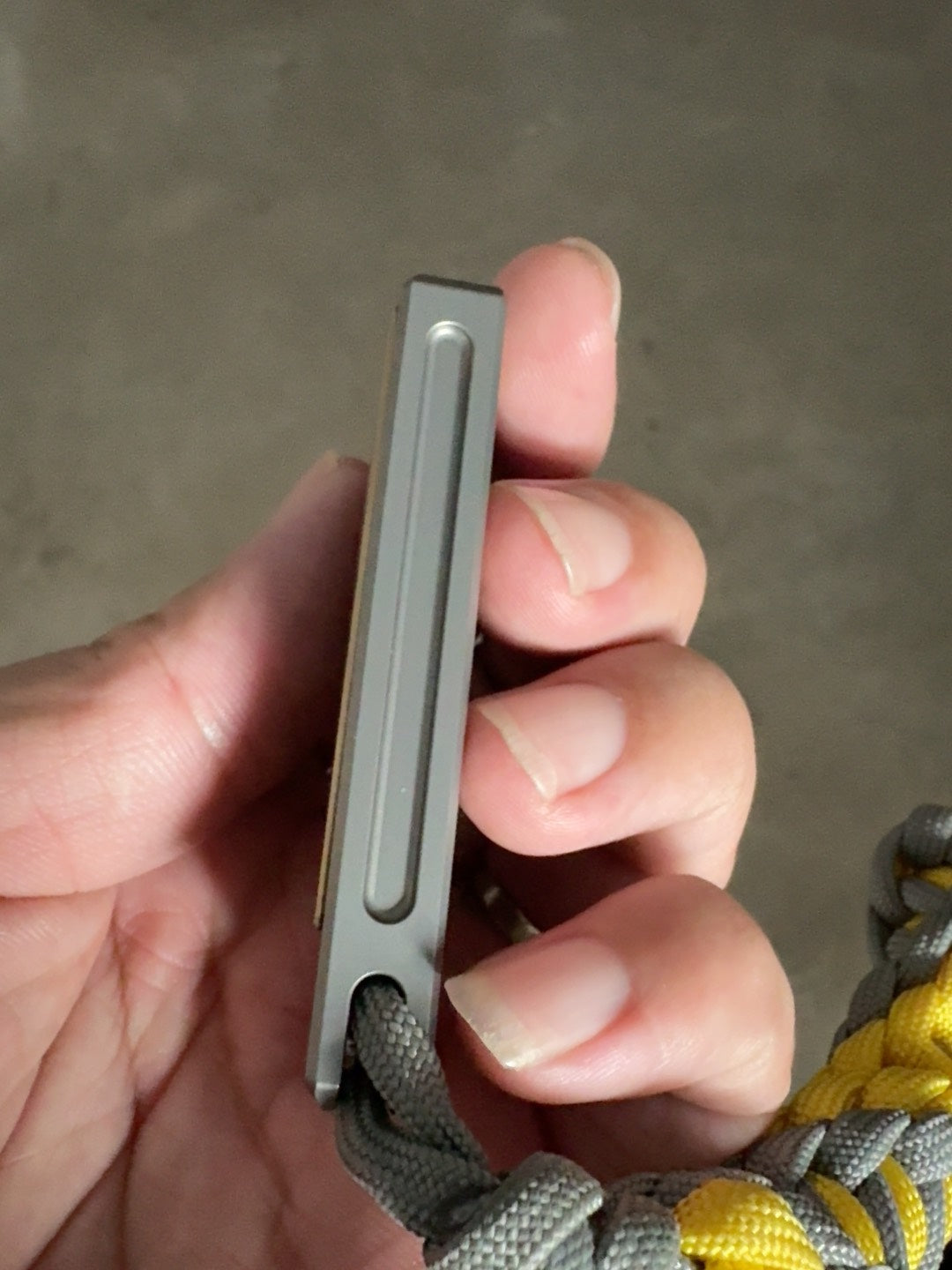 Quirky Ruler Titanium + Brass limited edition