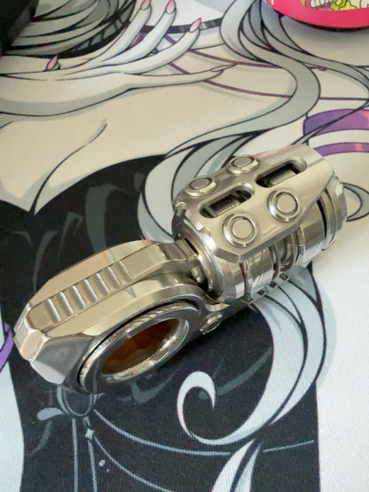 Sinian Stainless Steel Polished + Damasteel