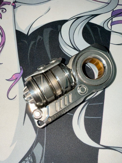 Sinian Stainless Steel Polished + Damasteel